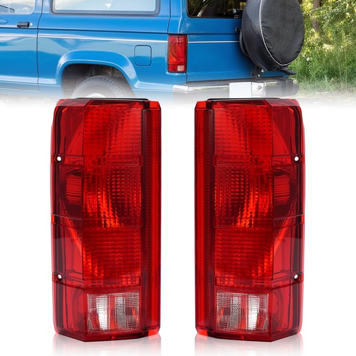 Solid Spare Rear Tail Lights For Ford F-150/F-250/F-350/Bronco 1980-1986 Ford F-100 80-83