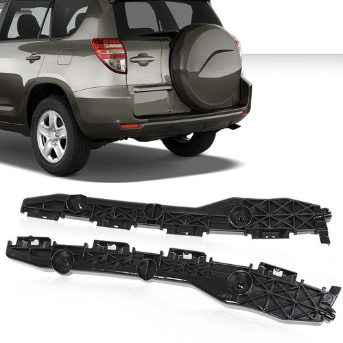 Solid Spare Fit For 2006-2012 Toyota RAV4 Rear Bumper Bracket Left+Right Side Pair Set