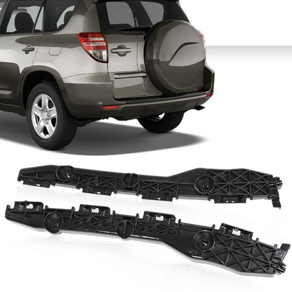 Solid Spare Fit For 2006-2012 Toyota RAV4 Rear Bumper Bracket Left+Right Side Pair Set