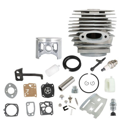 Solid Spare For Husqvarna 288 288XP 281 181 54mm Big Bore Cylinder Piston Kit W Fuel Filter