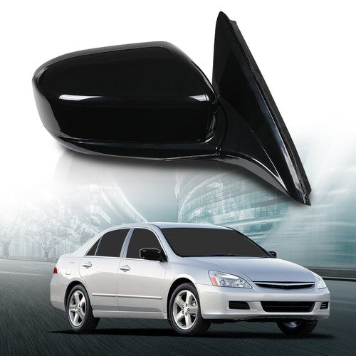 Solid Spare Fit For 2003-2007 Honda Accord Manual Folding Power Mirror Right Passenger Side