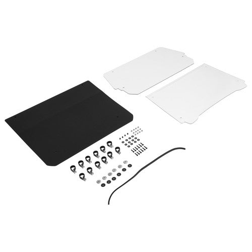 Solid Spare For 2009-2021 Polaris Rzr 170 Front And Rear Windshield Scratch Resistant & Roof