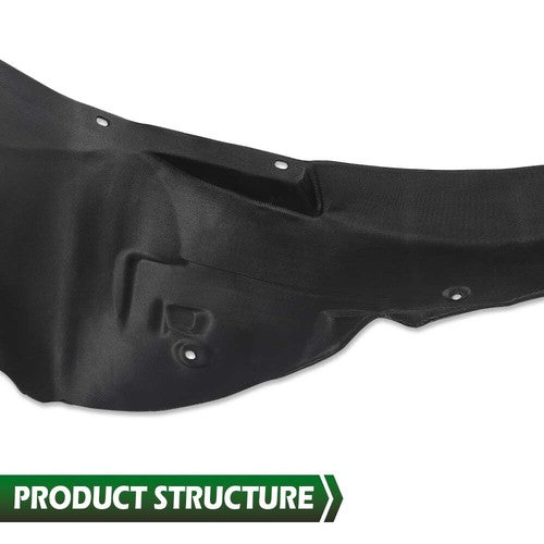 Solid Spare Fit For 2010-2012 Ford Fusion Front Driver Side Fender Liner Splash Shield