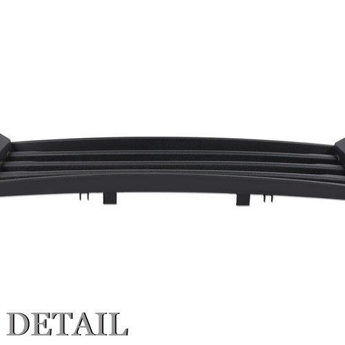 For 2015 2016 2017 Ford F150 Front Bumper Cover Lower Grille Trim Panel Black