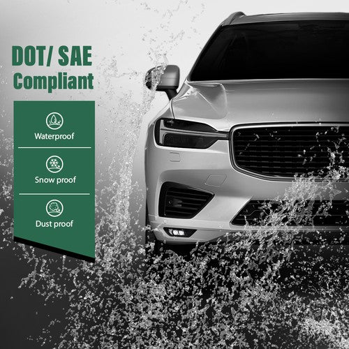 Solid Spare Fit For 2016-2024 Volvo XC60 XC90 S90 V90 Fog Light Driving Lamp Right Side