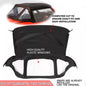 Solid Spare For 71-81 Triumph Spitfire Convertible Soft Top Replacement w/ Plastic Windows