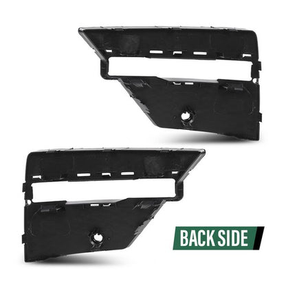 Solid Spare Fit For 12-15 Mercedes-Benz ML-Class Front Bumper Fog Light Cover Left+Right