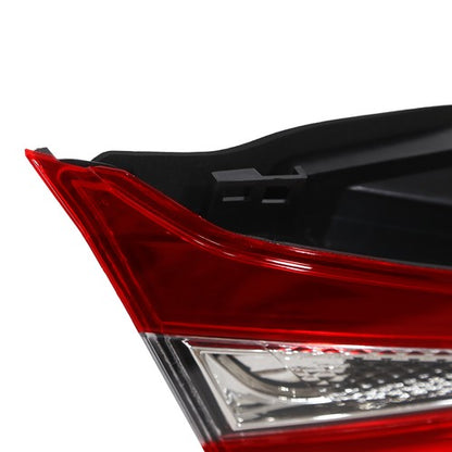 Pair Inner Tail Light For 2016-2017 Honda Accord Sedan Driver and Passenger Side