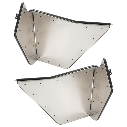 Solid Spare Aluminum Side Doors Complete For Yamaha Rhino 450 600 700 2007-2013