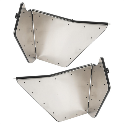 Solid Spare Aluminum Side Doors Complete For Yamaha Rhino 450 600 700 2007-2013
