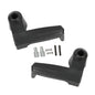 Solid Spare Fit For 1980-1996 Ford Truck Bronco F-150 Vent Window Handles Locks Black