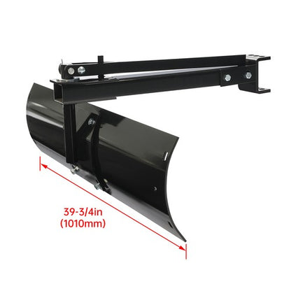 Solid Spare Universal Sleeve Hitch Tow Behind Rear Scrape Blade W/ hardware For UTV/ATV