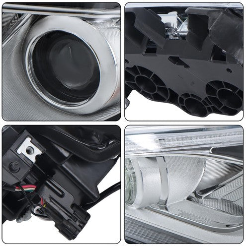 Solid Spare LH/Driver Headlight Headlamp Clear LED Type For Nissan Murano Platinum 2015-2018