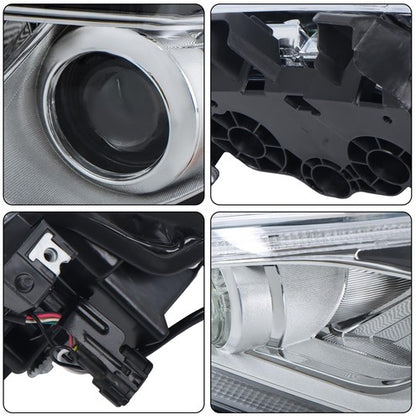 Solid Spare LH/Driver Headlight Headlamp Clear LED Type For Nissan Murano Platinum 2015-2018
