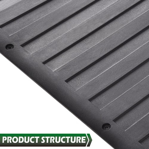Solid Spare Fit For Pickup Trucks Heavy Duty Waterproof Rubber Tailgate Mat / Pad /Protector
