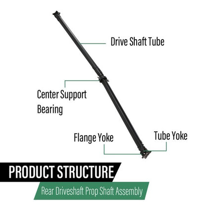 Solid Spare Fit For 09-15 Honda Pilot EX Sport Utility Rear Driveshaft Prop Shaft Assembly