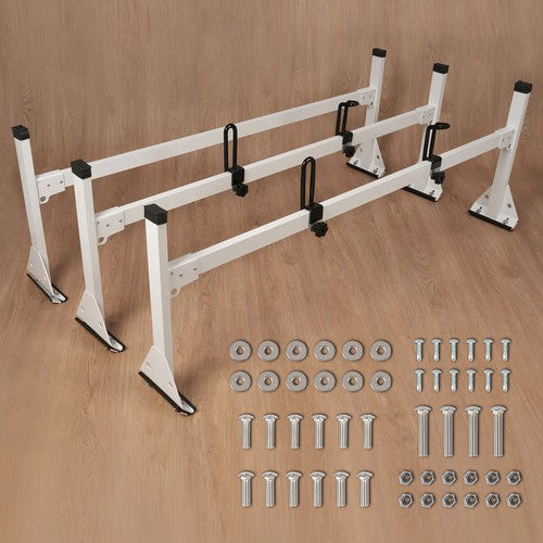 Solid Spare For Dodge/Freightliner Sprinter 2500/3500 02-06 3 bars Ladder Roof Rack Aluminum