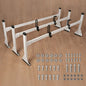 Solid Spare For Dodge/Freightliner Sprinter 2500/3500 02-06 3 bars Ladder Roof Rack Aluminum