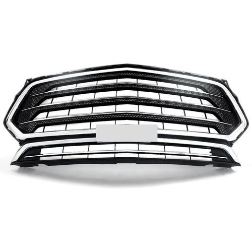 Front Bumper Grille Upper Grill Chrome For Chevy Chevrolet Traverse 2018-2021