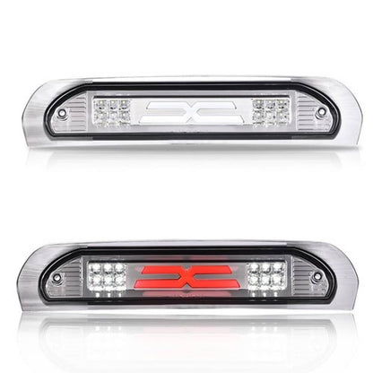 Solid Spare Fit For 02-09 Dodge Ram Truck Clear Lens Third 3rd Tail Brake Light Cargo Lamp