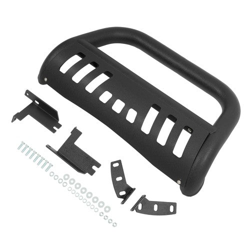 Solid Spare FOR 2005 05-11 DODGE DAKOTA TRUCK BLACK STEEL BULL BAR PUSH BUMPER GRILLE GUARD