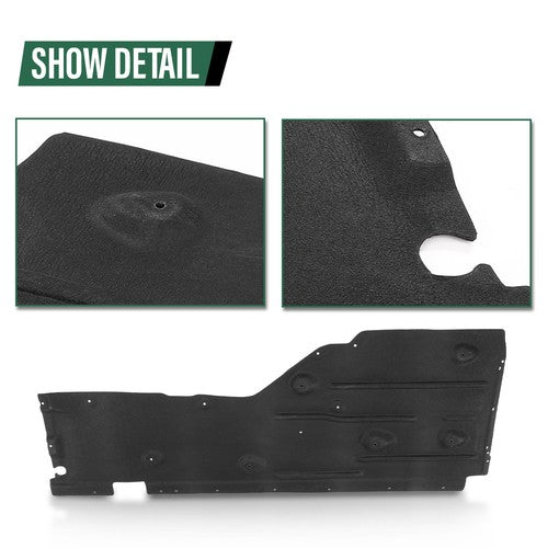 Solid Spare Rear Passenger Right Side Engine Splash Shield Fit For 2006-2015 BMW 3 Series X1