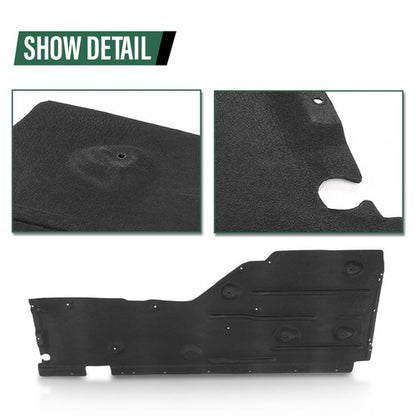 Solid Spare Rear Passenger Right Side Engine Splash Shield Fit For 2006-2015 BMW 3 Series X1