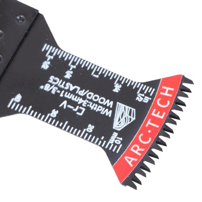 Solid Spare 10 PCS Oscillating Multitool Blades Kit Japanese Tooth Saw Blades Extra-Long