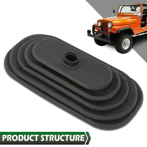 Solid Spare Dana Spicer 20 Transfer Case Shift Shifter Boot Fit For 1976-1979 Jeep CJ5 CJ7