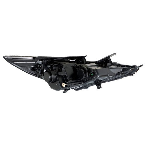 Solid Spare Black Headlights Headlamps Housing Right&Left Side For Hyundai Sonata 2011-2014