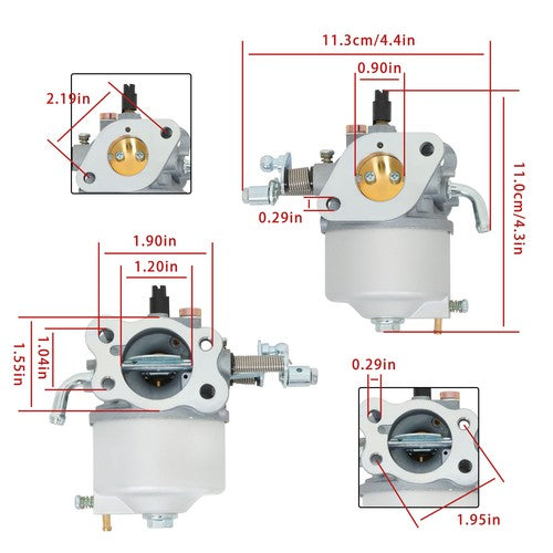 Solid Spare For EZGO 72021-G01 Workhorse ST350 EZGO 350cc Medalist Golf Cart Carburetor US