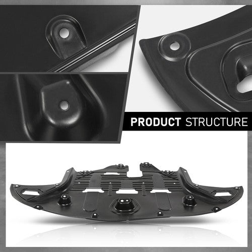 Solid Spare Fit For 2016-2021 Hyundai Tucson Front Engine Splash Shield Guard Under Cover