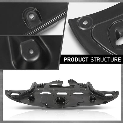 Solid Spare Fit For 2016-2021 Hyundai Tucson Front Engine Splash Shield Guard Under Cover