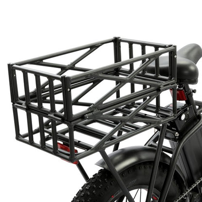 Solid Spare ECOTRIC Rear Rack Bike Basket Large Bicycle Electric Bike Basket