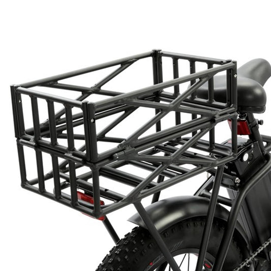 Solid Spare ECOTRIC Rear Rack Bike Basket Large Bicycle Electric Bike Basket
