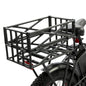 Solid Spare ECOTRIC Rear Rack Bike Basket Large Bicycle Electric Bike Basket