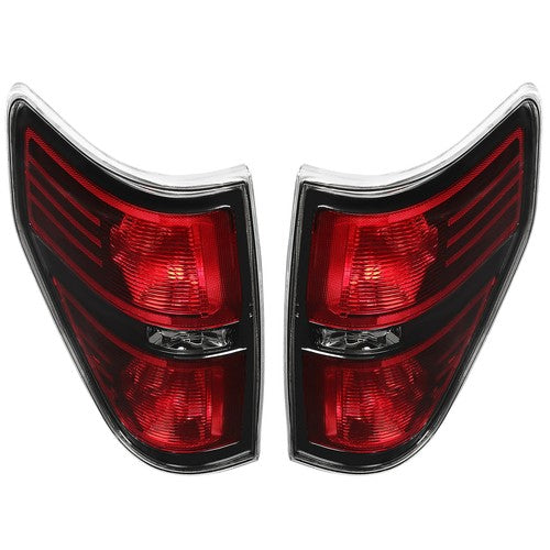 Solid Spare Rear Tail Lights Brake Lamp Left+Right For 2009-2013 2014 Ford F150 F-150 Pickup
