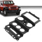Solid Spare Fit For 2007-2010 Jeep Wrangler Instrument Panel Dash Center Bezel Trim Black