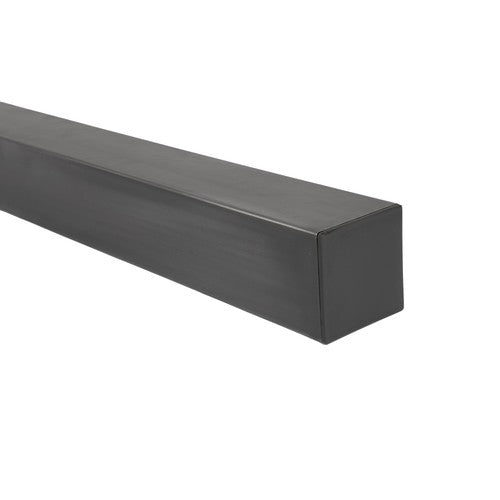 Solid Spare Steel Raw RV Rear Bumper Standard 4" x 4" W/ Bumper Plug For RV Camper