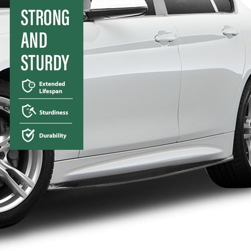 Solid Spare Fit For 2014-2020 BMW F32/F36/F33 4 Series M Sport Side Skirt Extension Splitter