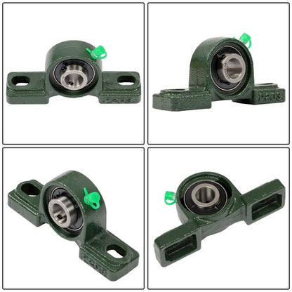 Solid Spare 6Pcs UCP202-10 Pillow Block Mounted Ball Bearing 5/8" Bore Cast Iron Base New