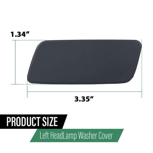 Solid Spare Fit For 13-17 Land Rover Range Rover Headlight Washer Cover Left Side LR038768