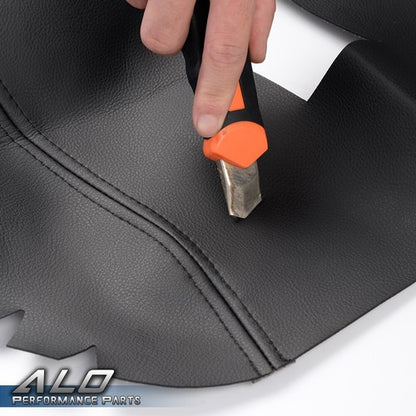 Solid Spare Fit For 07-13 Tahoe Suburban Center Console Armrest Synthetic Leather Cover