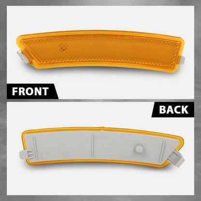 Solid Spare Front Bumper Reflector Side Marker Light Lamp Left Fit For 2013-2016 Lincoln MKZ