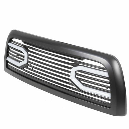 Solid Spare For 2010-2018 Dodge Ram 2500 3500 4500 5500 Big Horn Black Grille Shell & Lights