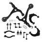 Solid Spare For Honda Accord K620617 Front Upper Lower Control Arms Rear Sway Bars Kit 14pcs