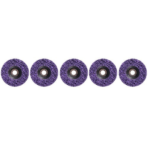 Solid Spare 10 Pack 4" Poly Strip Disc Wheel Paint Rust Removal Clean For Angle Grinder
