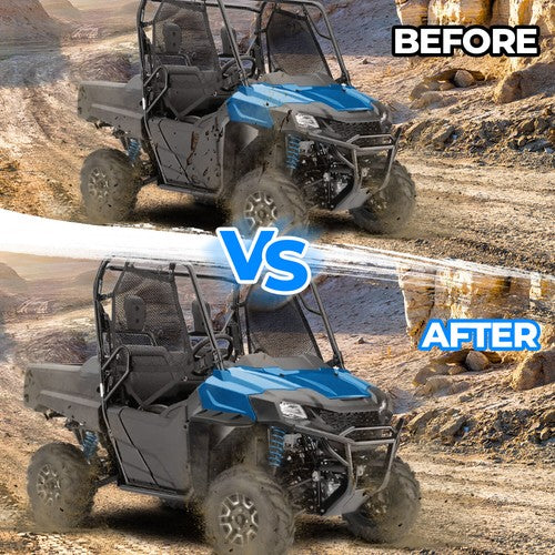 Solid Spare For Honda Pioneer 700 2/4 2014-2021 Pair Front Fender Flares # 08P70-HL3-600
