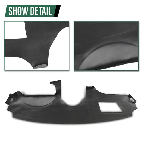 Solid Spare Dash Cover Dashboard Pad Overlay Gray Fit For 2004-2010 Toyota Sienna
