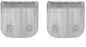 Solid Spare (2) Wahl Hair Clipper Detachable XL Trimmer Blade fits Model 5598 - 59300-800